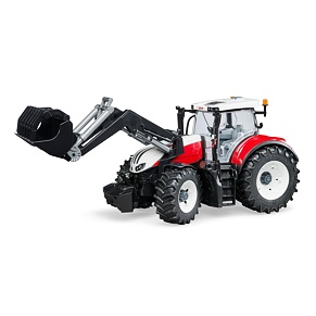 Steyr 6300 Terrus CVT Traktor + Frontlader - Bruder 3181
