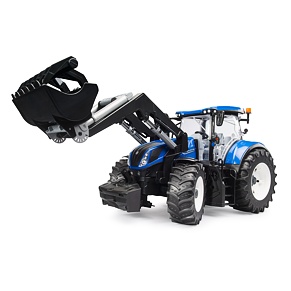 New Holland T7.315 Traktor mit Frontlader - Bruder 3121