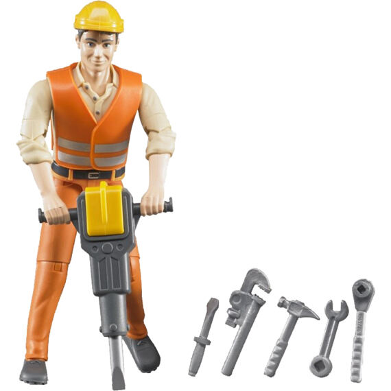 Figur Bauarbeiter - Bruder 60020