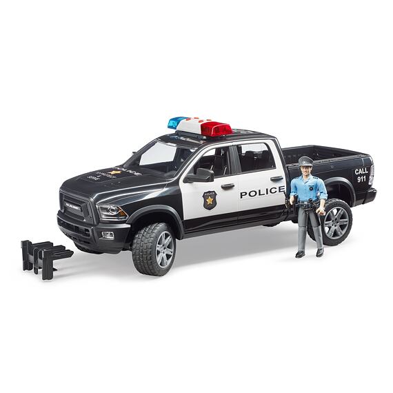 RAM 2500 Polizei Pickup mit Polizist - Bruder 2505