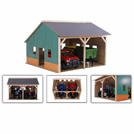 Garage für zwei Maschinen - Kinderhandschuh 610338