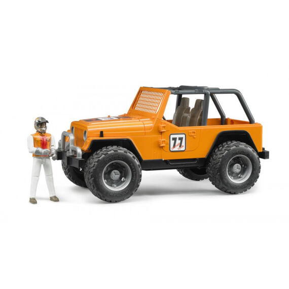 Jeep Cross Country Racer orange mit Rennfahrer- Bruder 2542