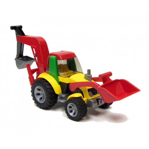Traktor mit Frontlader und Schaufel - Bruder 20105
