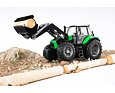Traktor DEUTZ-FAHR X720 s čelním nakladačem - Bruder 3081