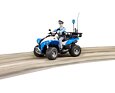 Polizeiquad mit Figur - Bruder 63010