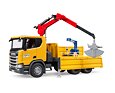 Scania LKW  mit Kran - Bruder 3551