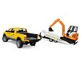 RAM Rental Service s bagrem - Bruder 2546