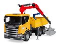 Scania LKW  mit Kran - Bruder 3551