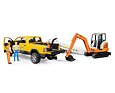 RAM Rental Service s bagrem - Bruder 2546