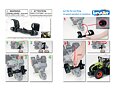 Vorderachse ohne Räder für Claas, Case, Steyr und NH - Bruder 43304